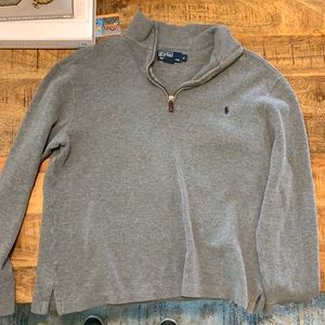 Men’s quarter zip polo